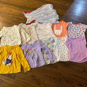 Girl shirt lot size 5t